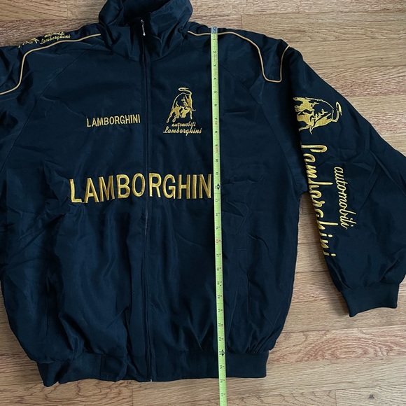 Formula 1 Lamborghini Racing Jacket Men’s F1 Embroidered Retro Y2k Unisex - Picture 7 of 8